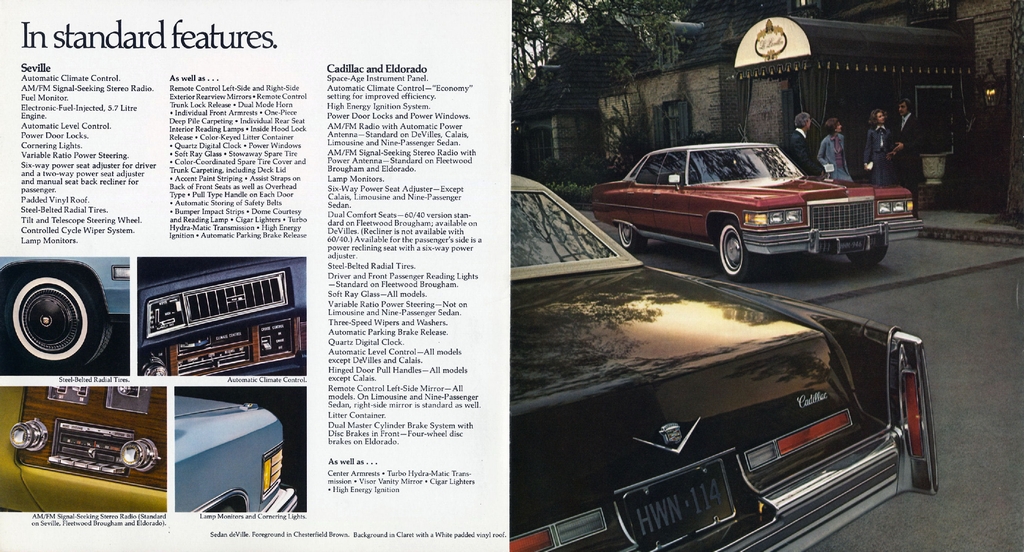 1976 Cadillac Full-Line Brochure Page 7
